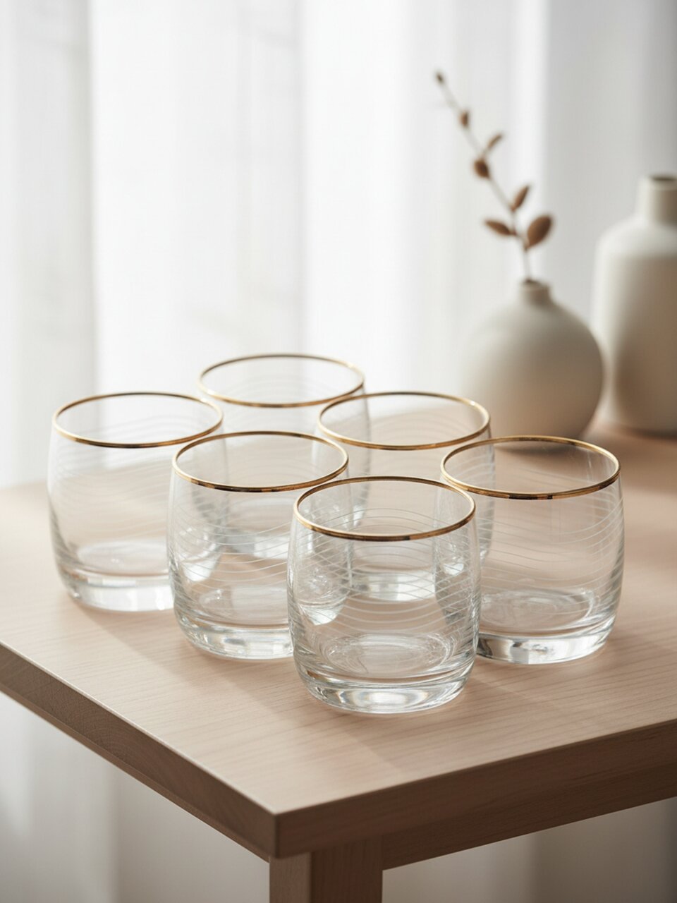 Стакан 300 мл, стекло, 6 шт, Декостек, Мираж, 160-ГЗ4