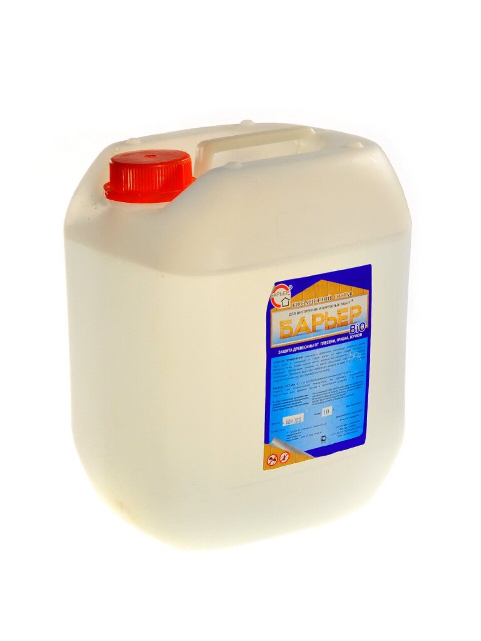 Антисептик Барьер, Био, для дерева, бесцветный, 10 кг