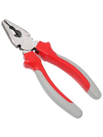 Пассатижи 160 мм, прямые, двухкомпонентный, углеродистая сталь, Bartex, Стандарт, 110012