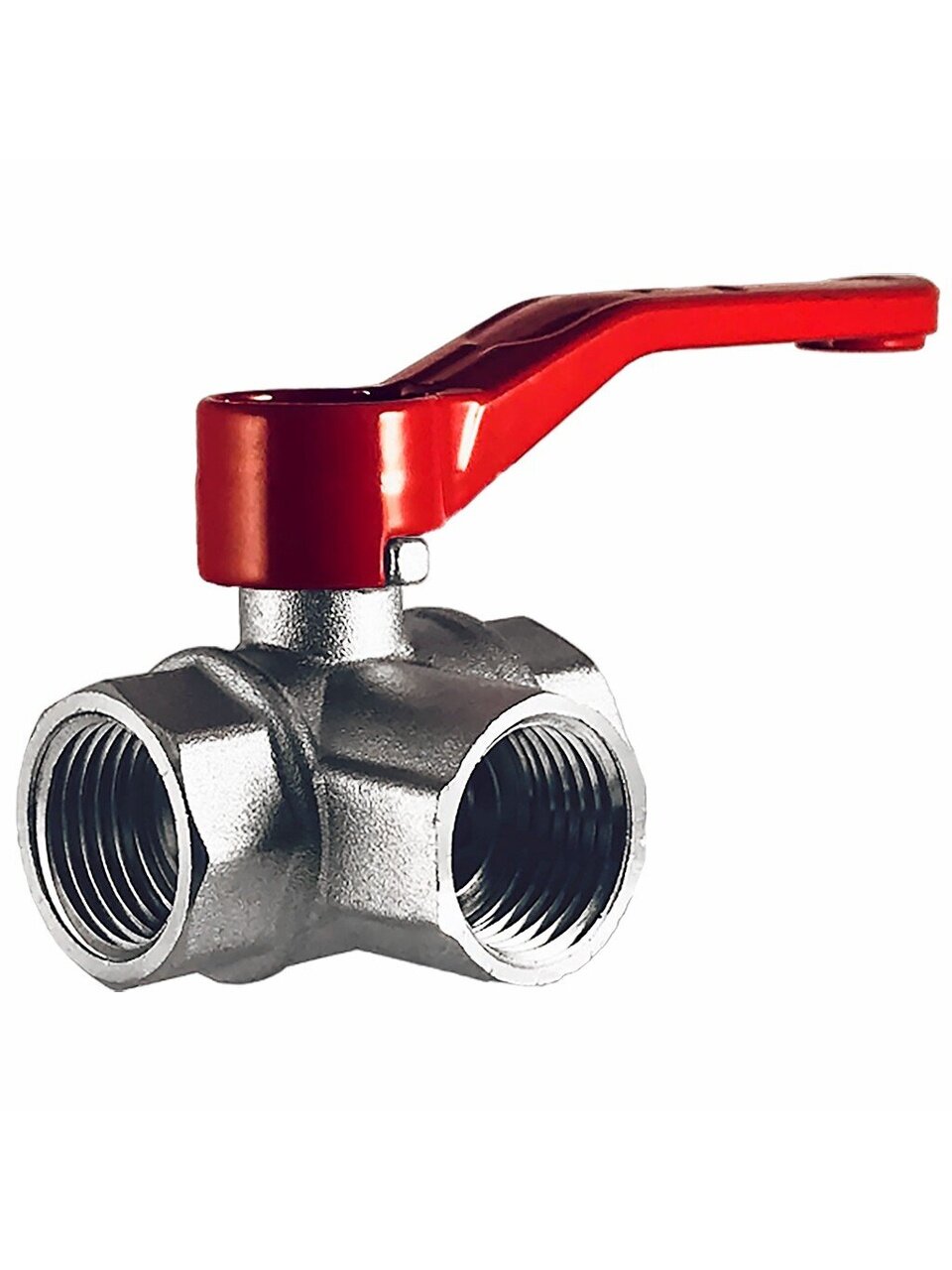 Кран для бытовых приборов, 3/4&amp;quot;, г-г-г, латунь, трехходовой, STI