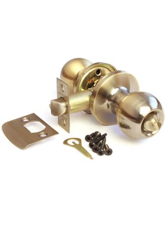 Защелка Apecs, 6072-03-AB, с фиксатором, бронза, латунь