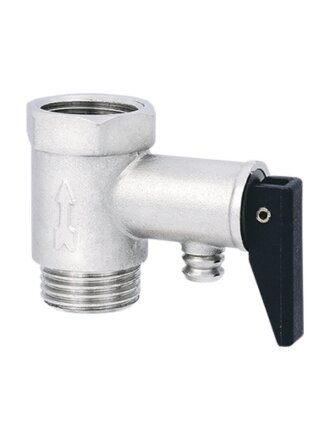 Клапан для водонагревателя, 1/2'', г-ш, с ручкой, ProFactor
