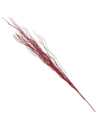 Цветок искусственный декоративный Ветвь, 80 см, красный, Y3-1510