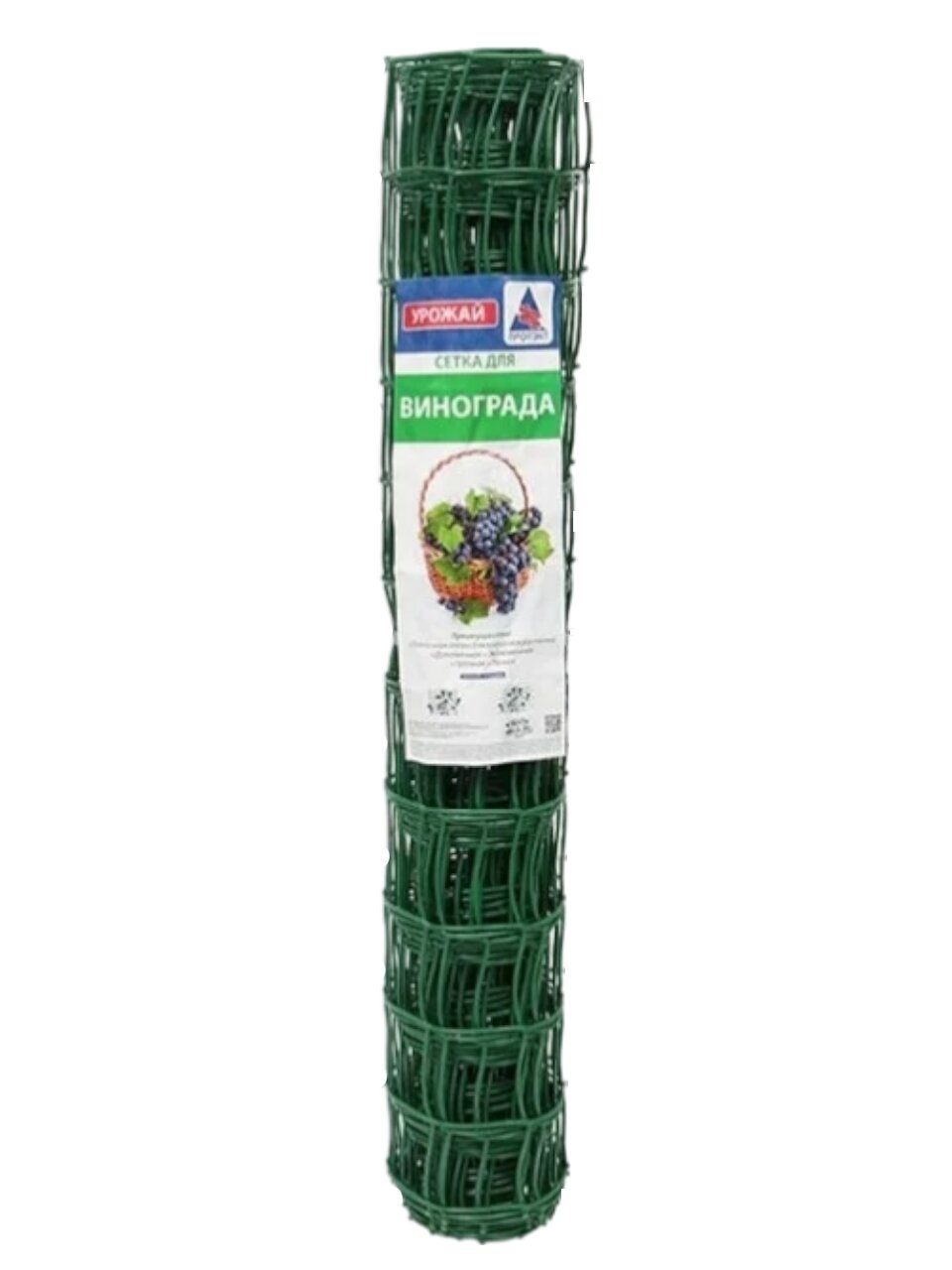 Сетка садовая для винограда, пластмасса, ячейка 95 х 90 мм, 100х1000 см, Ф-90/1/10