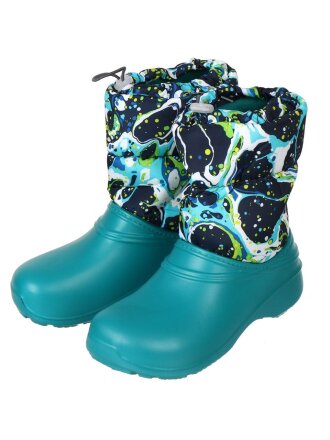 Сапоги для женщин, ЭВА, изумрудный, сине-зеленые, р. 36, утепленные, Кэри, СП-262
