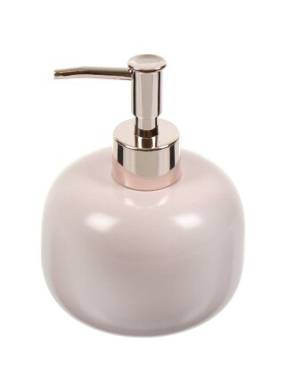 Дозатор для жидкого мыла, керамика, 10.1х13.6 см, розовый, CE2460EA-LD