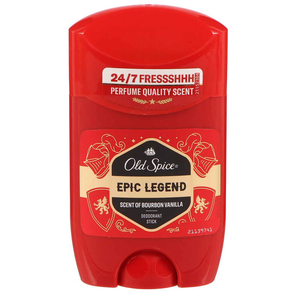 Дезодорант Old Spice, Epic Legend, для мужчин, стик, 50 мл