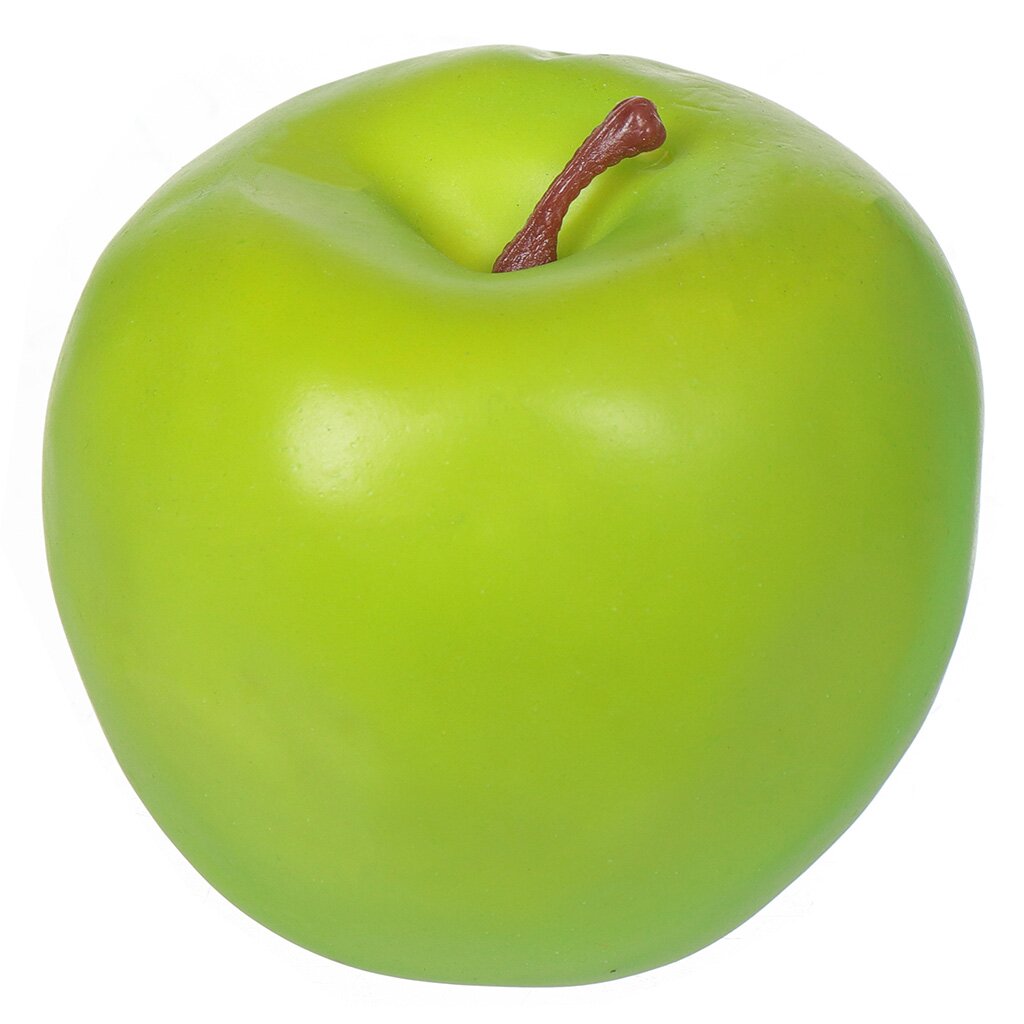 Фрукт декоративный яблоко, 9 см, зеленый, Y4-2680