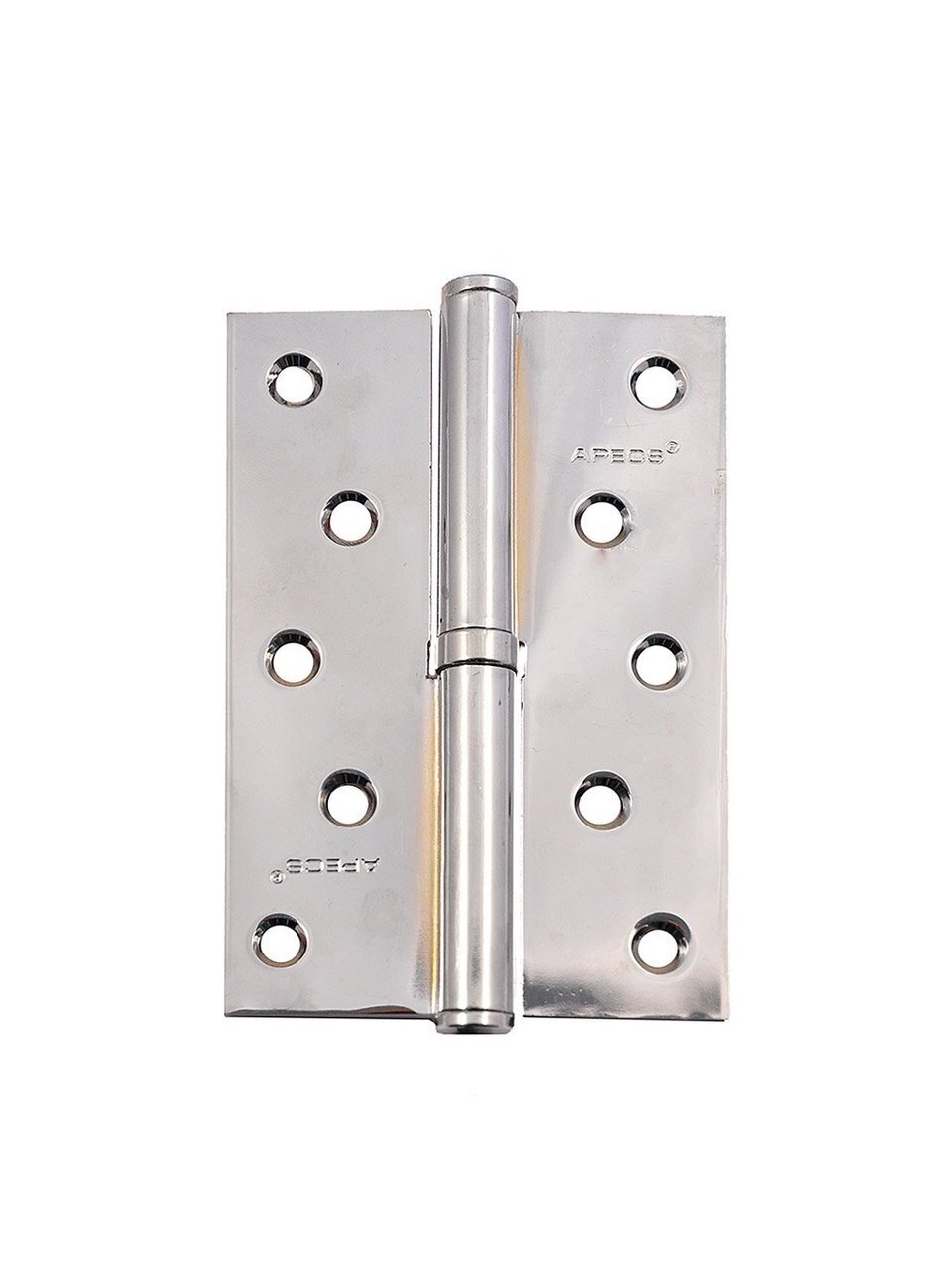 Петля врезная для деревянных дверей, Apecs, 120х80х3 мм, правая, B-Steel-CRR, 13718, с подшипником, хром