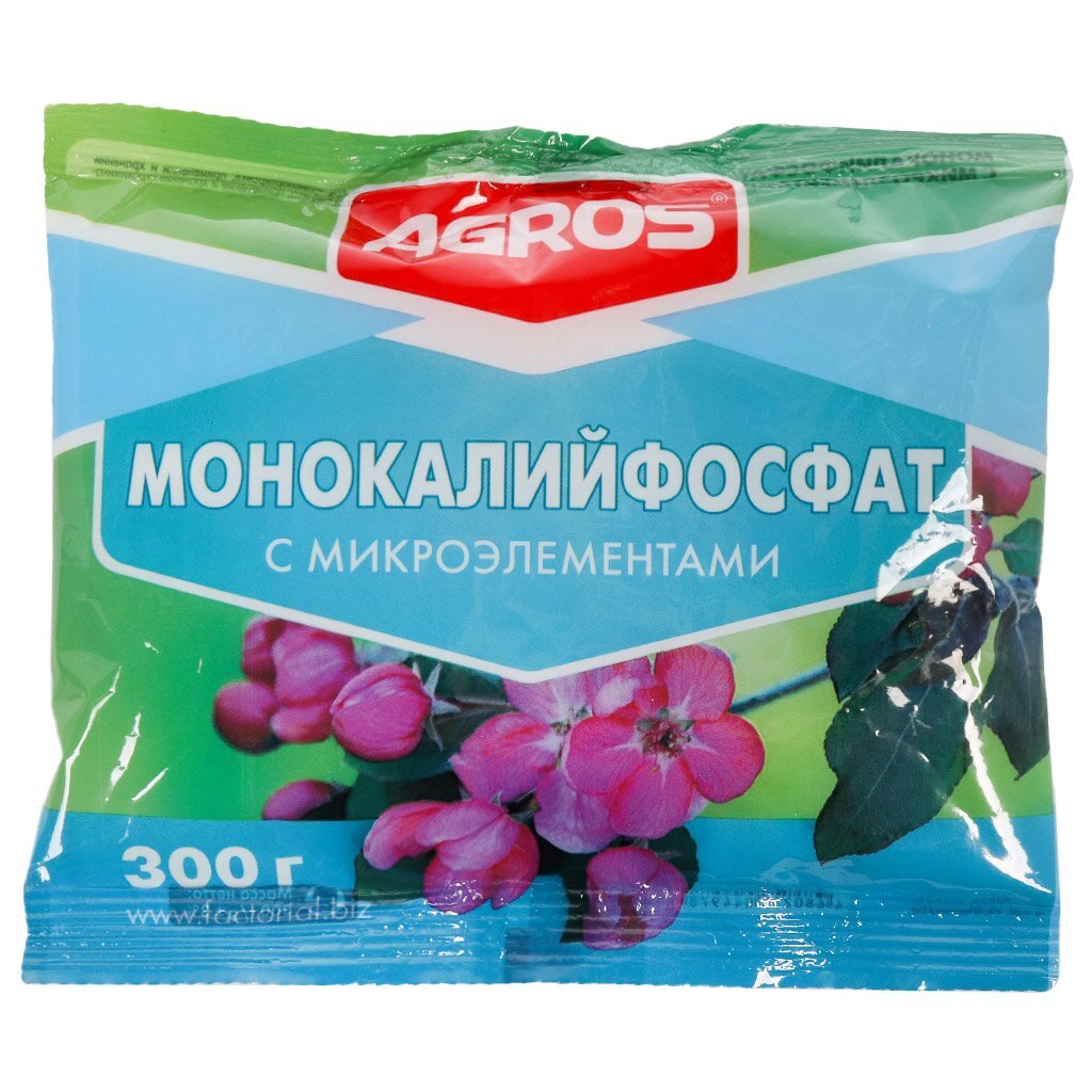 Удобрение Монокалийфосфат, 300 г, Agros