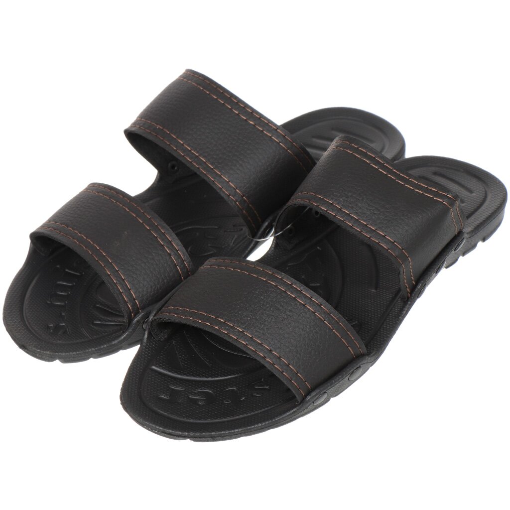 Обувь пляжная для мужчин, ЭВА, черная, р. 41-45, SM 123-001