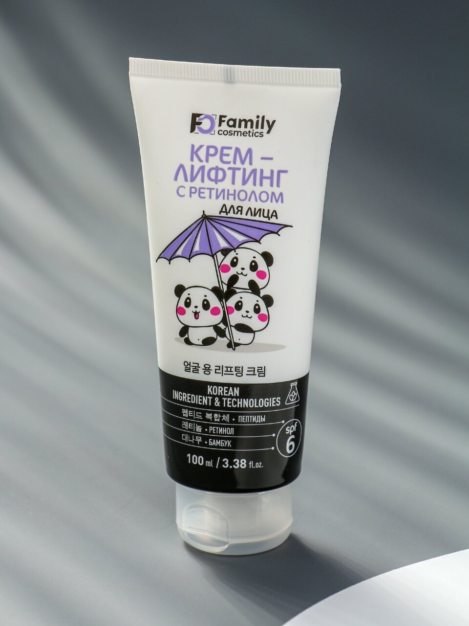 Крем-лифтинг для лица, Family Cosmetics, Матирующий, для всех типов кожи, 100 мл