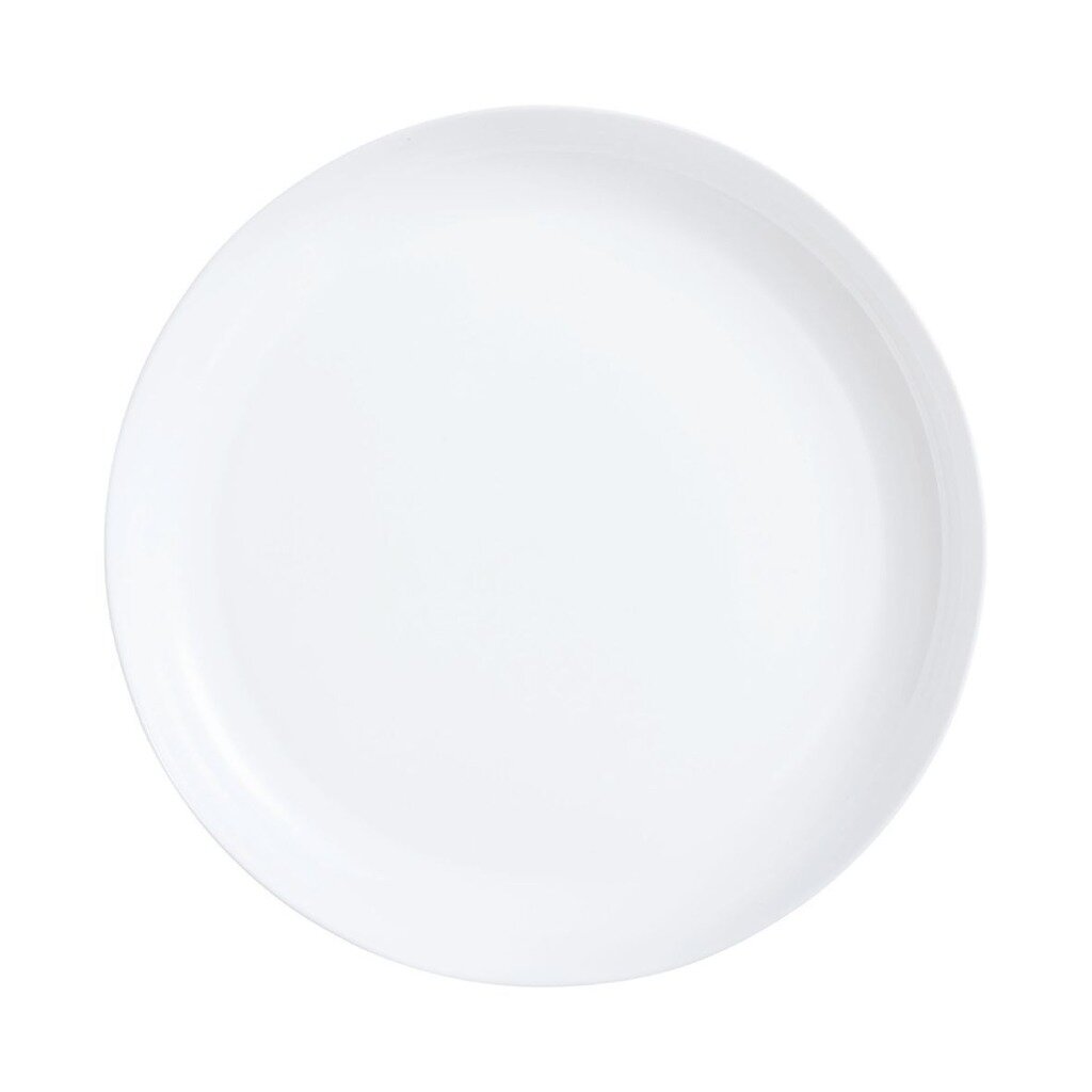 Блюдо стеклокерамика, круглое, 29 см, белое, Friends Time, Luminarc, P6283 тарелка обеденная стеклокерамика 25 см круглая лили гранит luminarc q6876