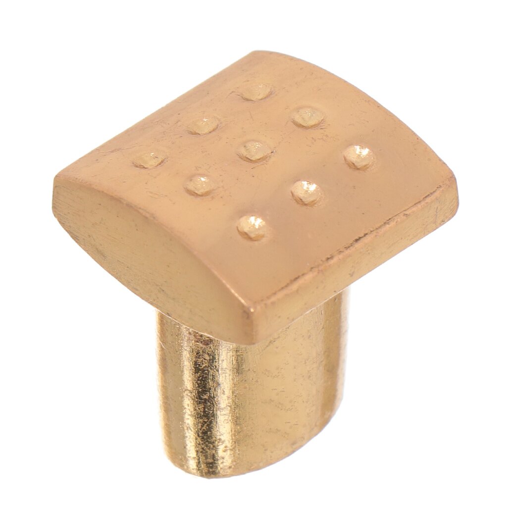 Ручка-кнопка мебельная Trodos, ZY-216, золото, 303434