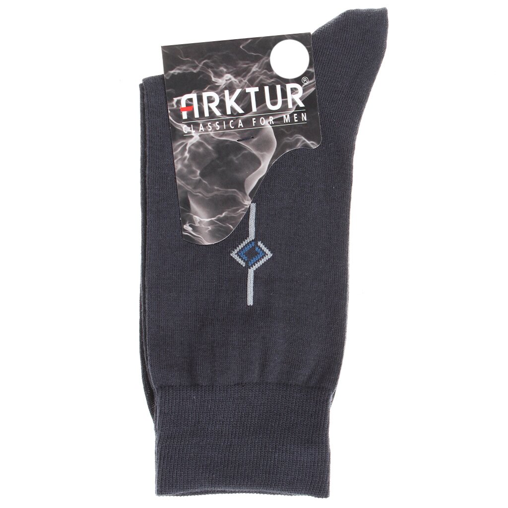 Носки для мужчин, Arktur, темно-серые, р. 40-41, Л204
