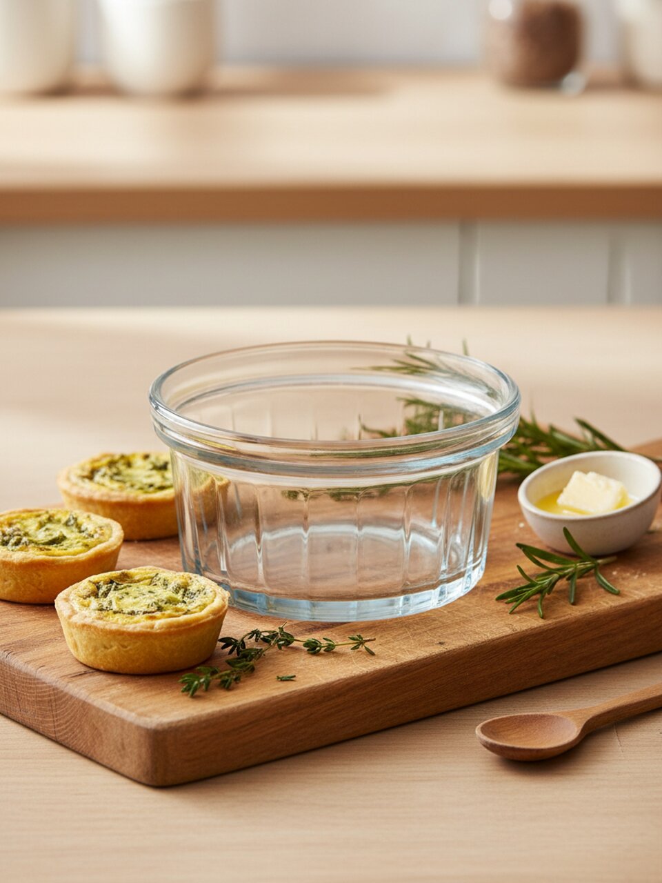 Форма для запекания стекло, 10.5х5.75 см, 0.285 л, Borcam, 590084