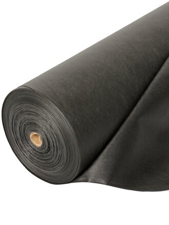 Материал укрывной 80 г/м2, Спанбонд, 3.2х100 м, Зеленый Луг, рулон, черный