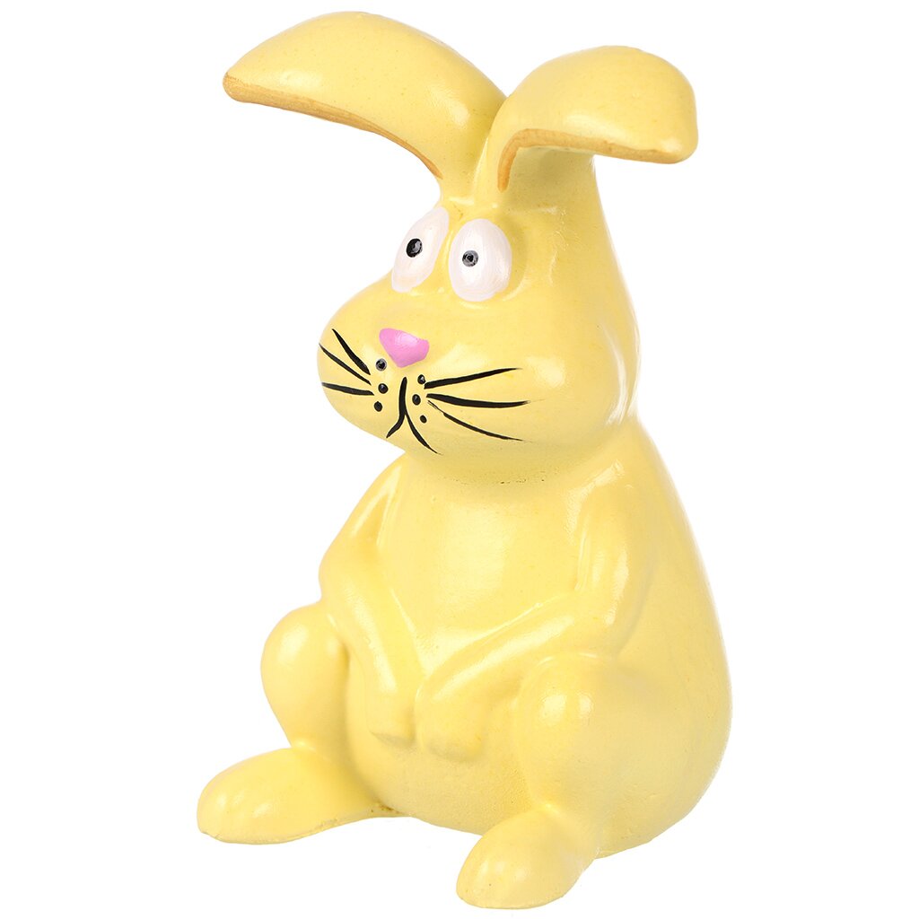 Фигурка декоративная гипс, Братец Кролик малый, 6.5х7х10 см, желтая, 28 2890 0003 ариоль могучий кролик переплет