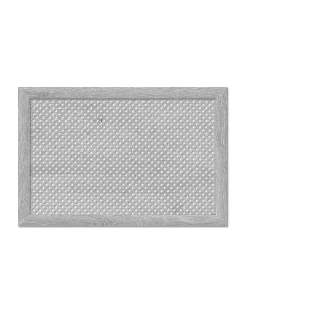 Экран для радиатора, МДФ, 600х900 мм, дуб серый, Глория, Стильный Дом