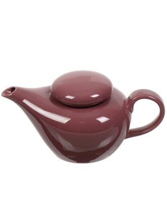 Чайник заварочный фарфор, 0.4 л, Bronco, Fusion, 263-1171, брусничный