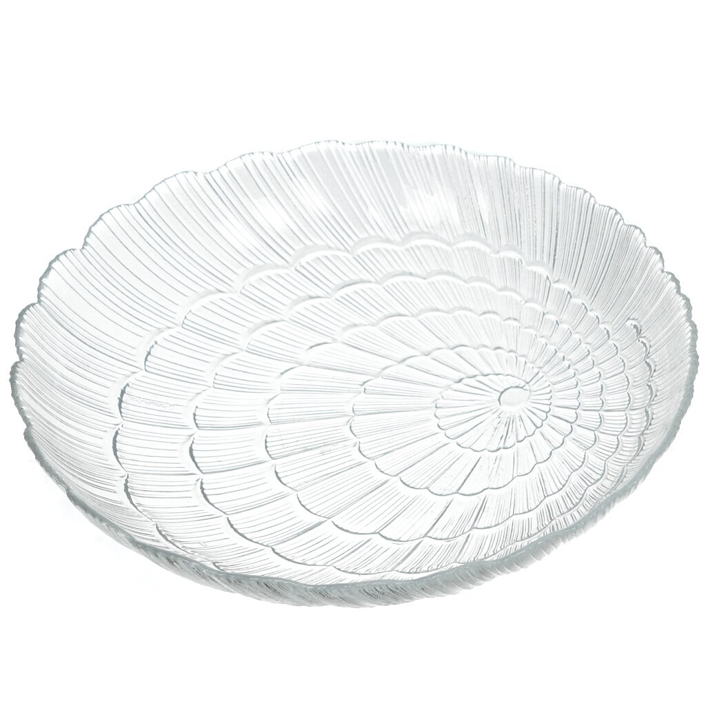 Тарелка суповая, стекло, 21 см, круглая, Atlantis, Pasabahce, 10235SLB форма для выпечки pasabahce borcam 1 55 л 59084