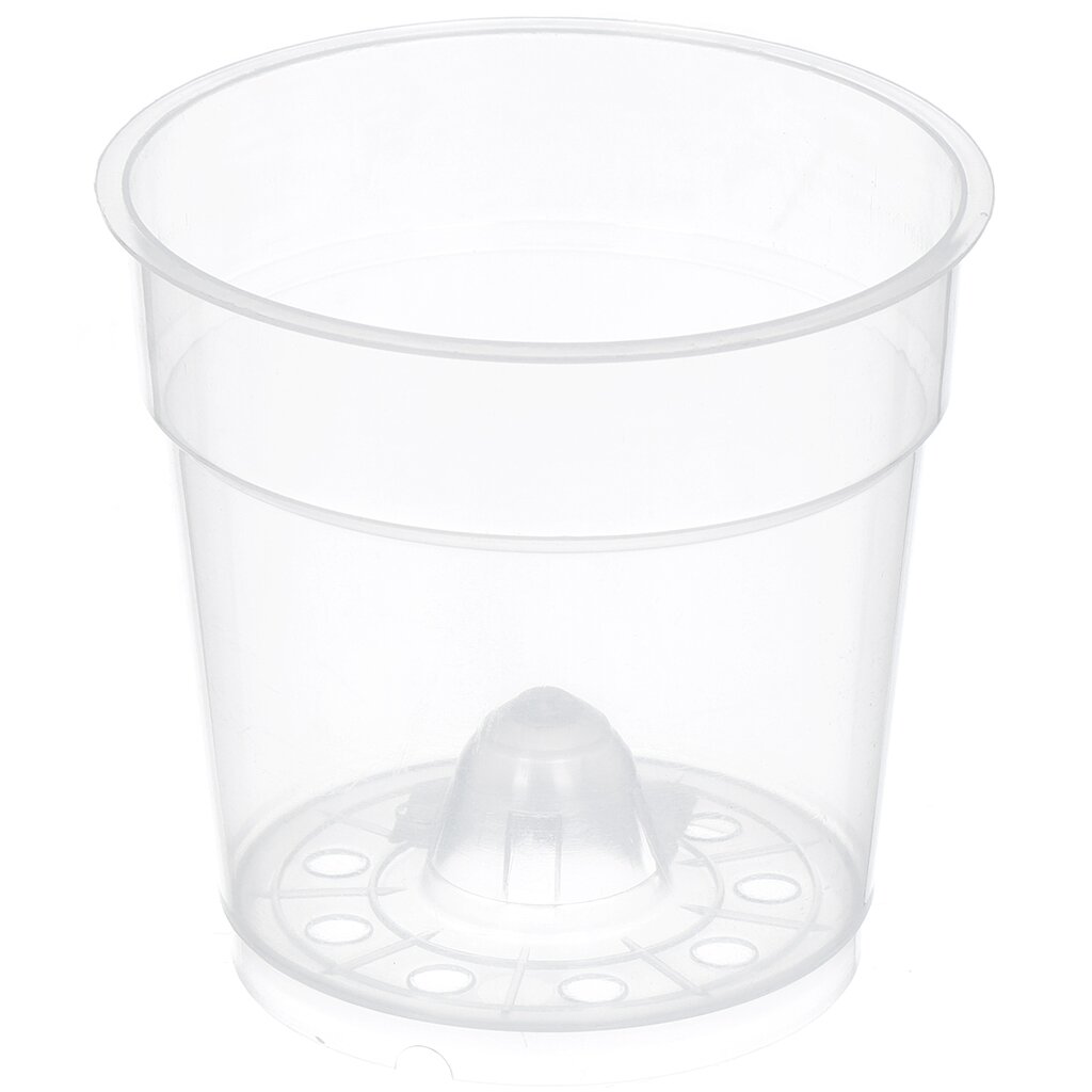 Горшок для цветов пластиковый Милих 07108 для орхидеи, 0.8 л