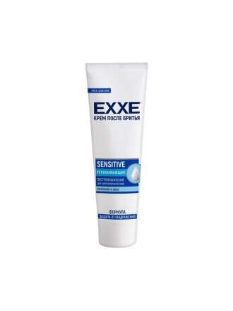 Крем после бритья, Exxe, Sensitive, для чувствительной кожи, 80 мл