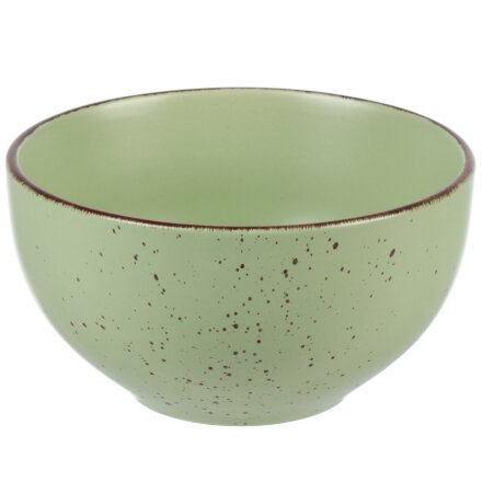 Салатник керамика, круглый, 14.5х7.5 см, OH!SPLASH, Domenik, DMD174, зеленый