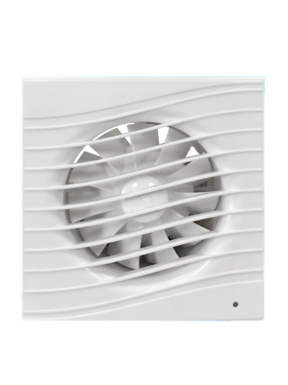 Вентилятор вытяжной настенный, Viento, установочный диаметр 100 мм, 14 Вт, 130 м³/ч, обратный клапан, Волна, В100СК