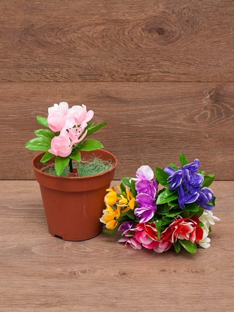 Цветок искусственный декоративный пасхальный, Орхидея, 15 см, в ассортименте, F49-85