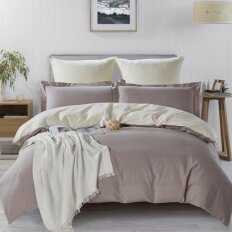 Постельное белье евро, простыня 230х250 см, 2 наволочки 70х70 см, 2 наволочки 50х70 см, пододеяльник 200х220 см, Karteks, сатин, SK002