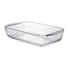 Форма для запекания стекло, 33.6х19х7 см, 2.75 л, прямоугольная, Borcam, 59 007