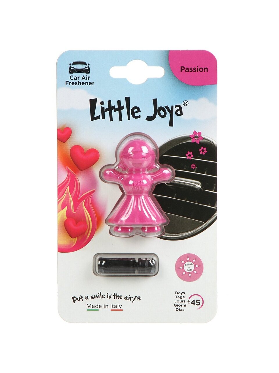 Ароматизатор в машину на дефлектор, сухой 3D, Little Joe, &amp;quot;JOYA&amp;quot; Страсть, EY0303