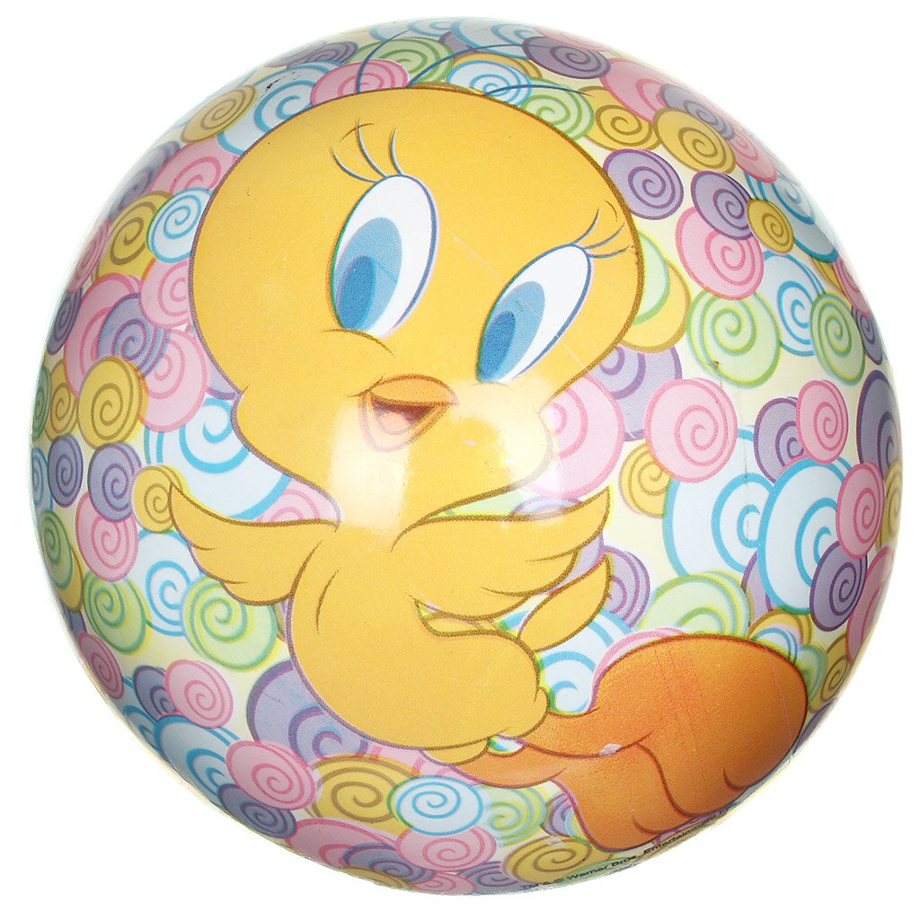 Мяч детский, 23 см, Твити, WB-TW-004