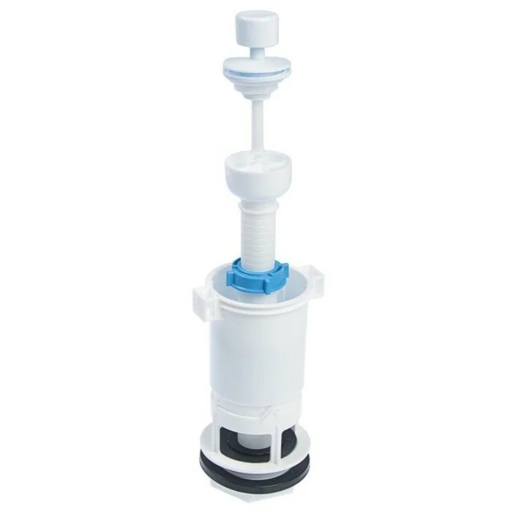 Клапан для бачка пластик, белый, сливной, Ани Пласт, WC7040 сливная арматура для бачка ани пласт