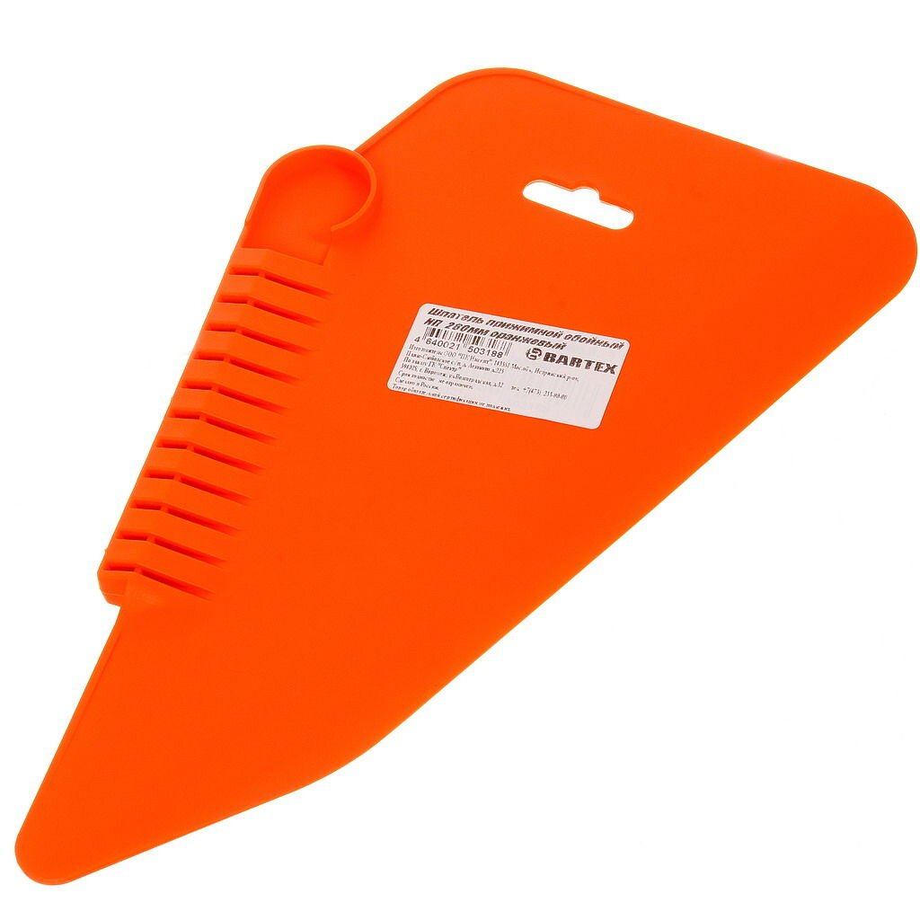 Шпатель прижимной, прямой, оранжевый, Bartex, 2770040812 прижимной компрессометр garde