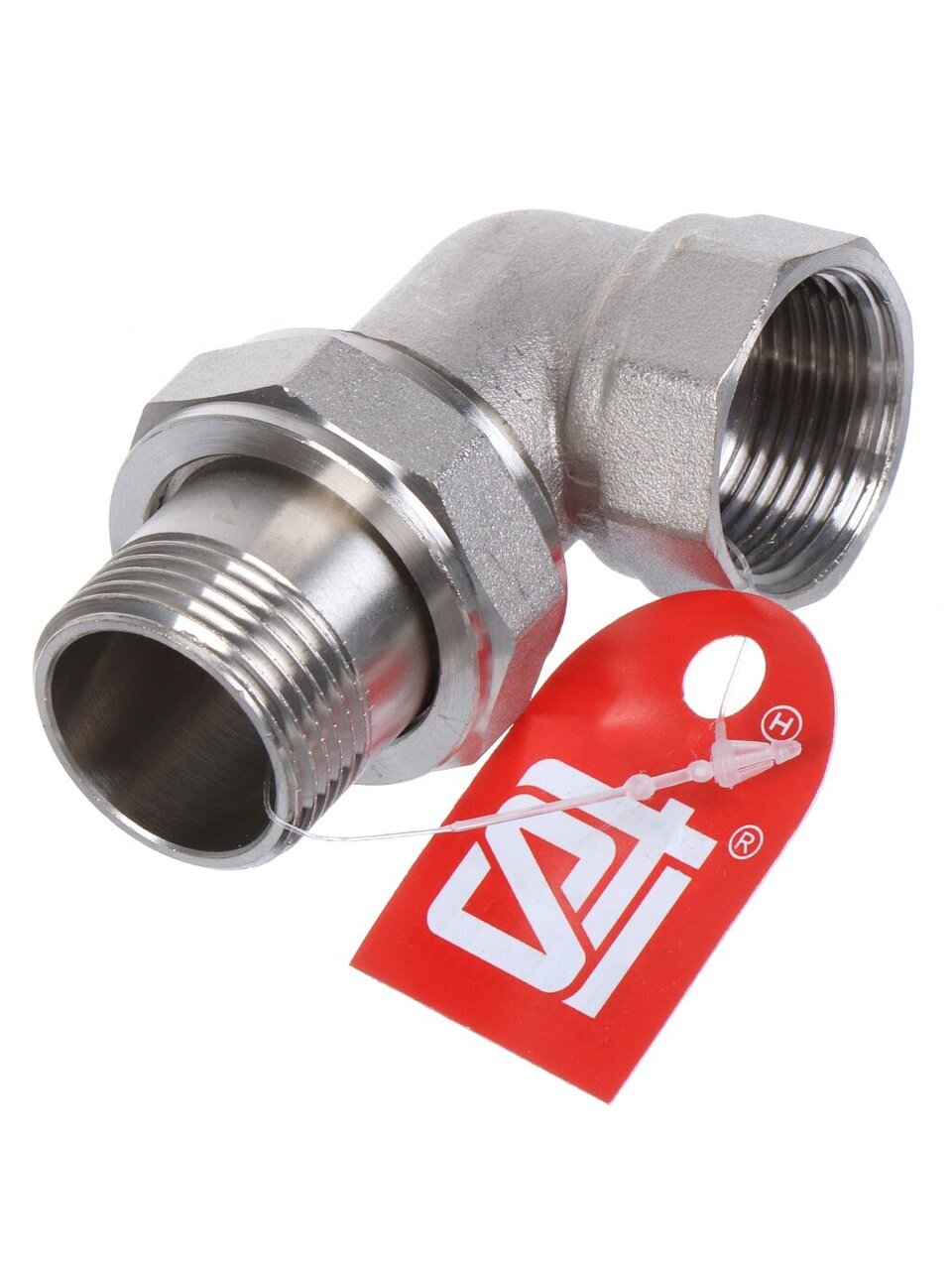 Американка 3/4&amp;quot;, г-ш, никель, угловая, STI