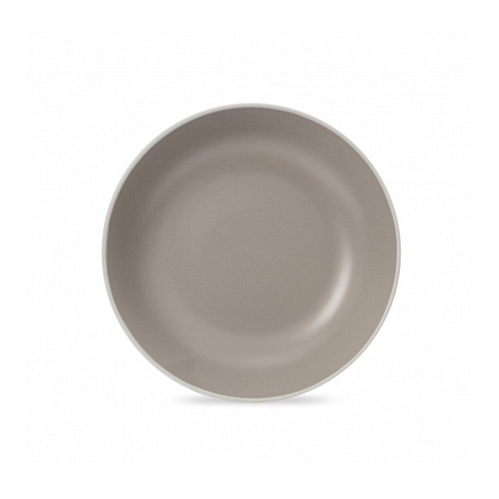 Тарелка суповая, керамика, 20.5 см, круглая, Scandy Cappuccino, Fioretta, TDP542 форма для запекания 22 см керамика круглая бордовая градиент cakes gradient