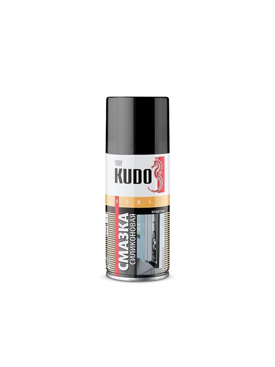 Смазка силиконовая, универсальная, KUDO, 210 мл, аэрозоль, KU-H422