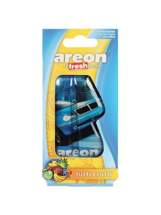 Ароматизатор в машину подвесной, гелевый, Areon, Refreshment Liquid Тутти-фрутти, 8.5 мл, 704-025-906