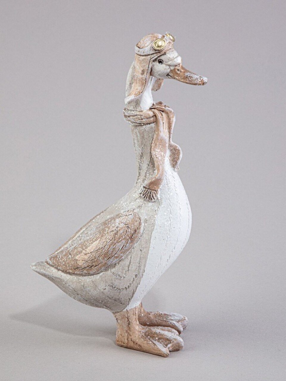 Статуэтка полистоун, Гусь, 9х5.5х17.5 см, Lefard, 162-1250