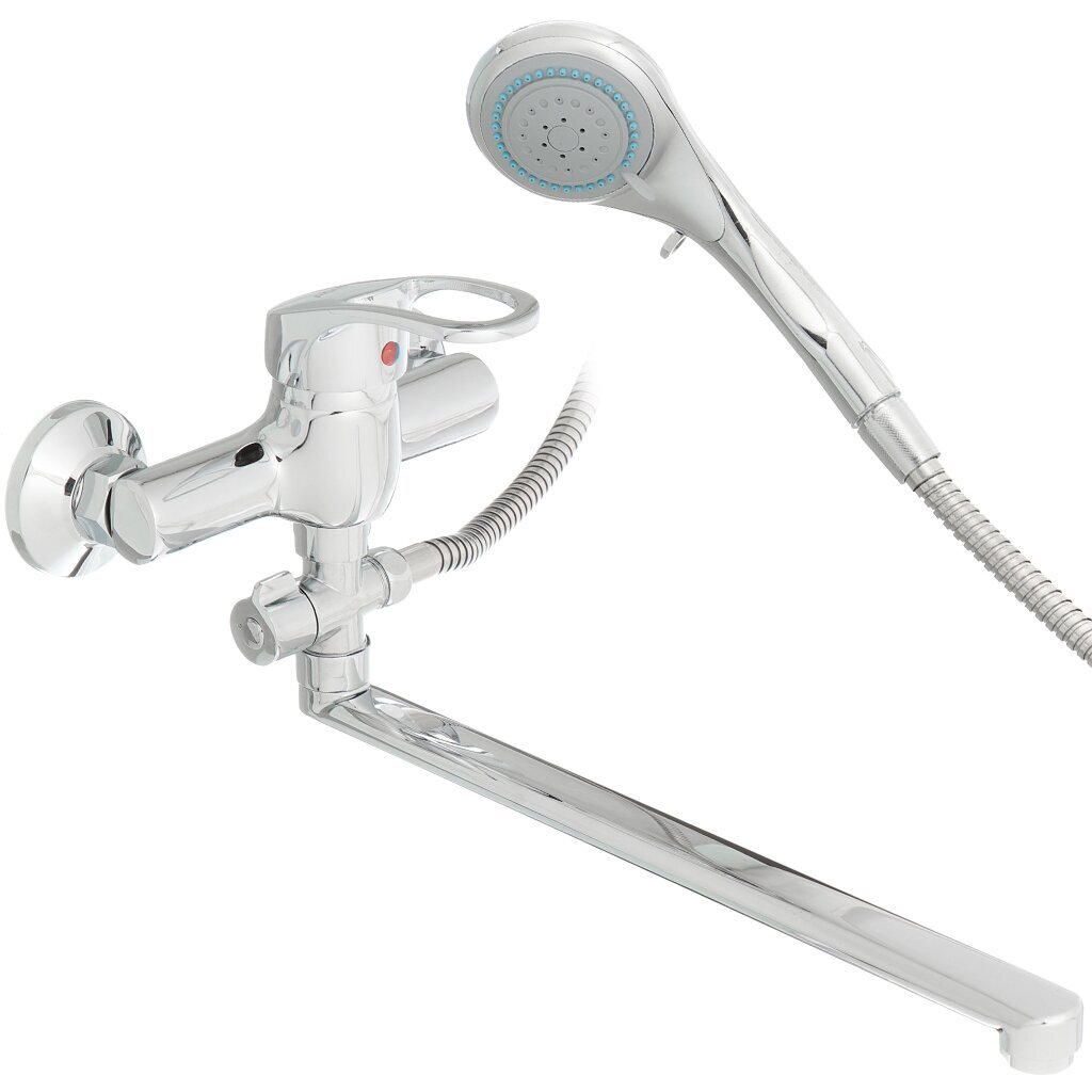 Смеситель ванн шар AQWIN TY2020/TYE2059/TYK003 картр/диверт, хром