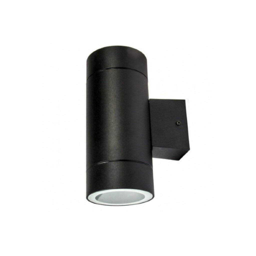 Светильник накладной светодиодный, Ecola, LED 8013A, GX53, на 2 лампочки, IP65, 20.5х14х9 см, черный, PB53C2ECH светильник led лиса 22 х 23 см