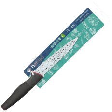 Нож кухонный Daniks, Оланга, универсальный, ручка non-stick, нержавеющая сталь, 12.5 см, рукоятка пластик, YW-A226-UT