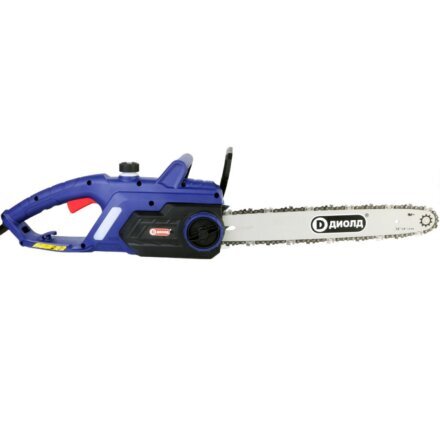 Пила цепная электрическая, Диолд, 2.7 л.с., 2000 Вт, длина шины 40 см, шаг цепи 3/8 дюйм, 59 звеньев, ПЦЭ-5