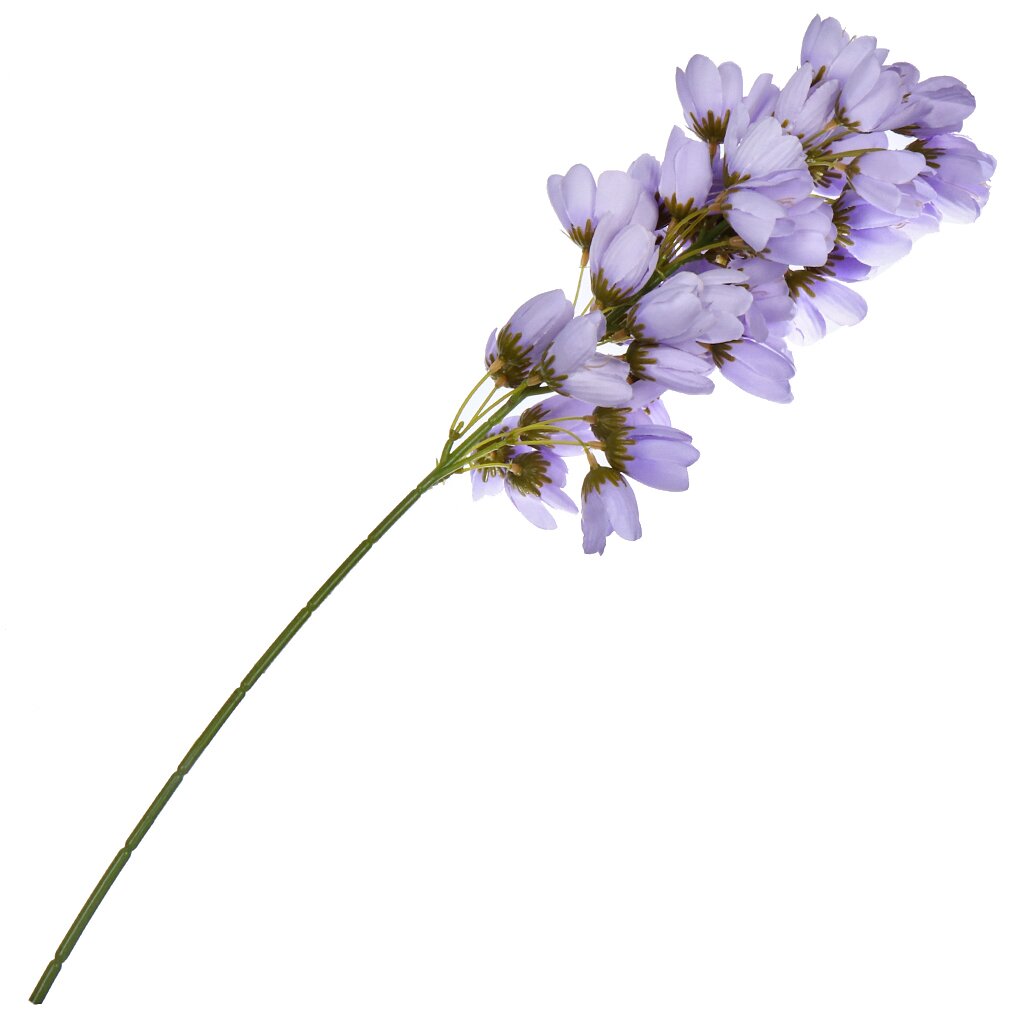 Цветок искусственный 85 см, фиолетовый, Y4-6939 ок искусственный декоративный эустома 63 см фиолетовый y4 7950
