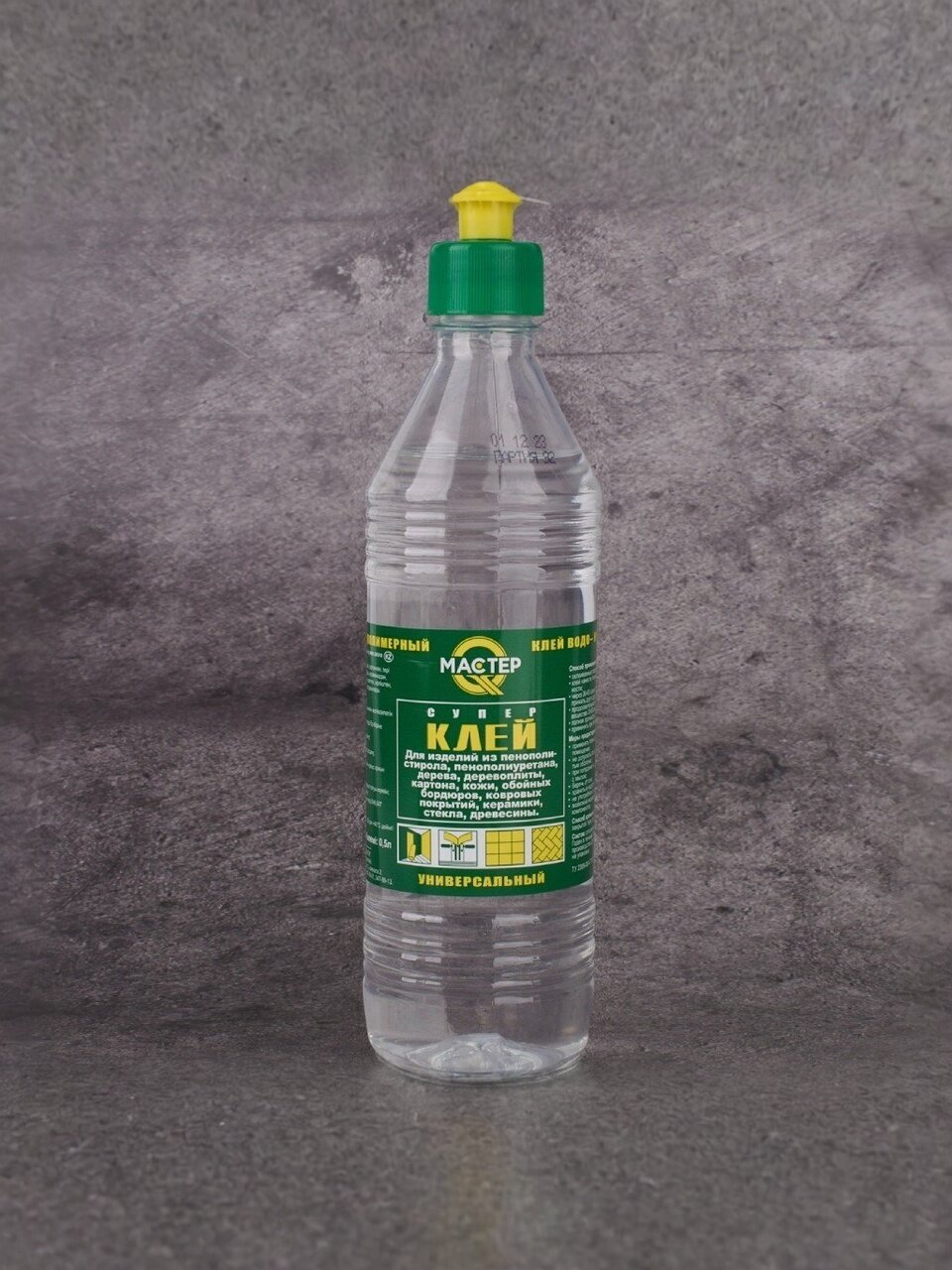 Клей Мастер, строительный, бесцветный, водостойкий, однокомпонентный, 500 мл