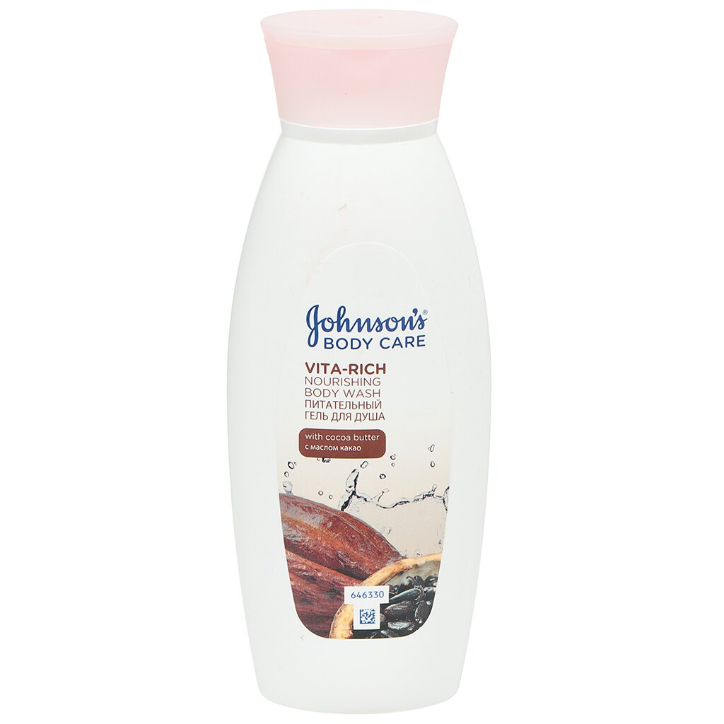 Гель для душа Johnson’s body care Vita-Rich Питательный с маслом Какао, 250 мл