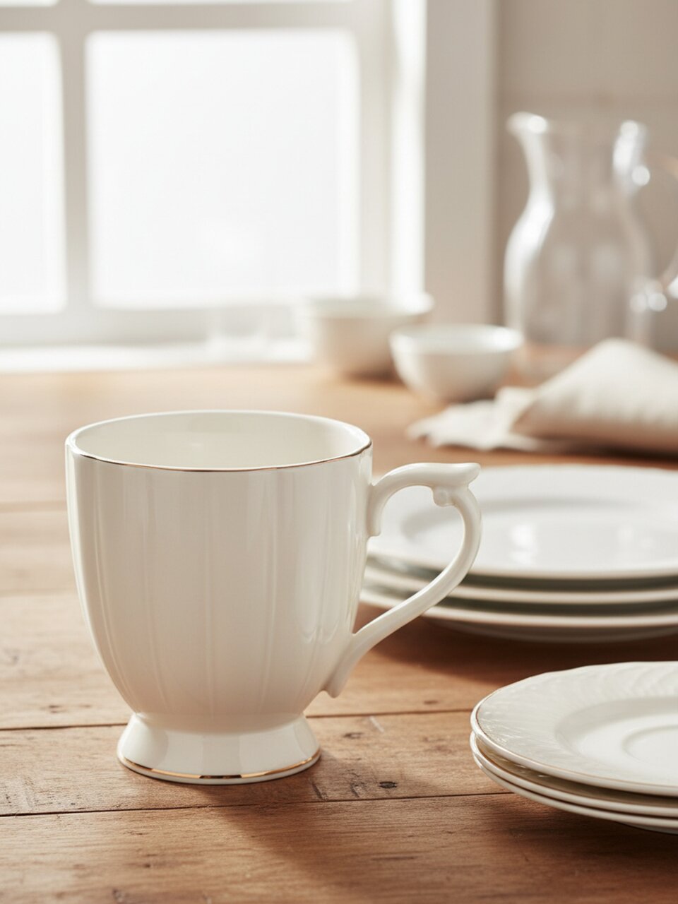 Кружка фарфор, 350 мл, ТМ Глория, 803-0450