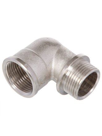 Уголок 1" 1/4, г-ш, никель, РосТурПласт